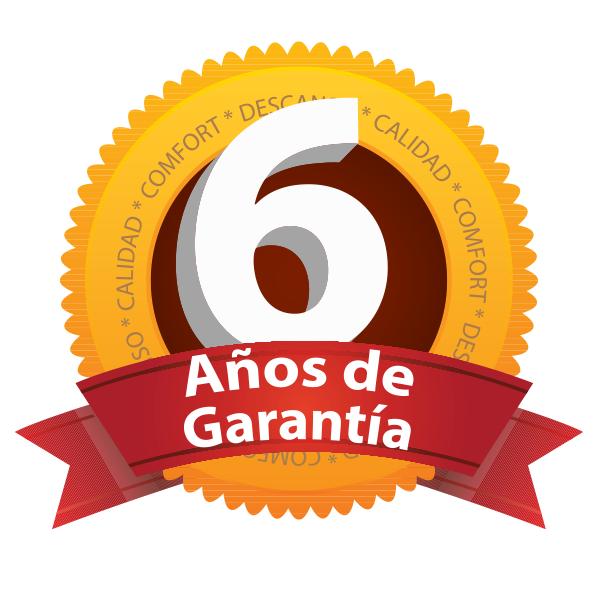 6 años de garantía