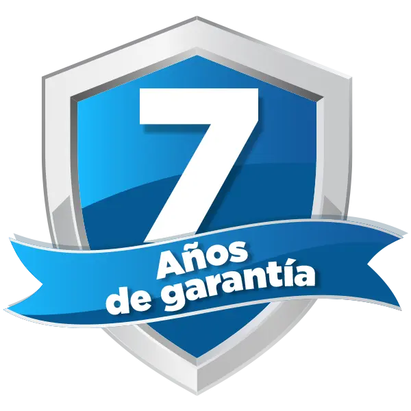6 años de garantía